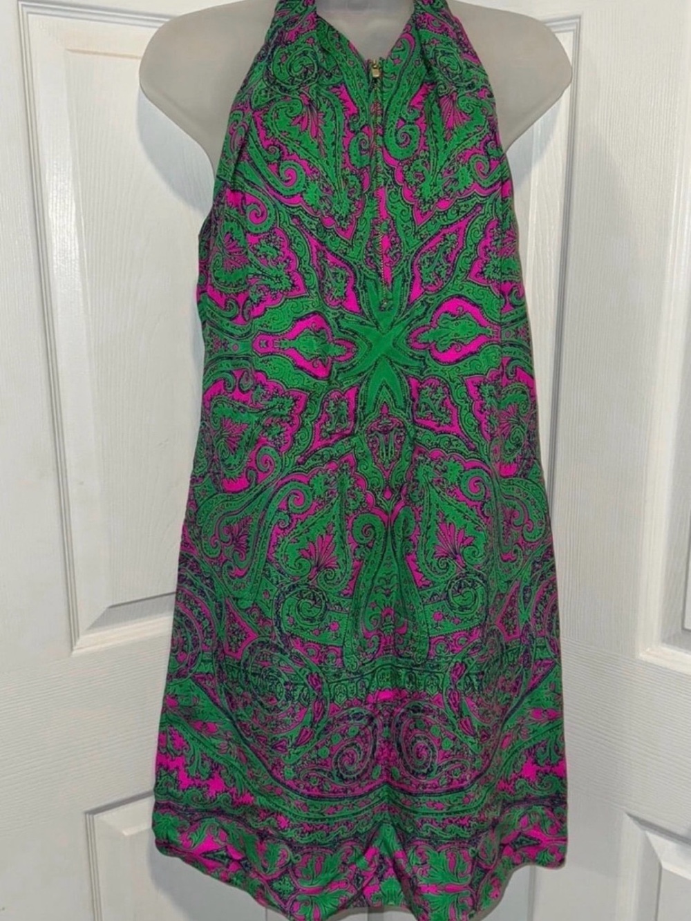 Alice & Trixie Silk Sleeveless Tank Dress 100% Silk Made in NYC - XS - Picture 4 of 8